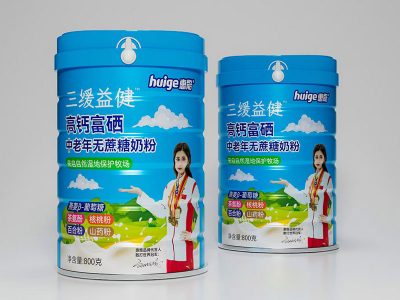 惠骼三缓益健高钙富硒中老年无蔗糖奶粉